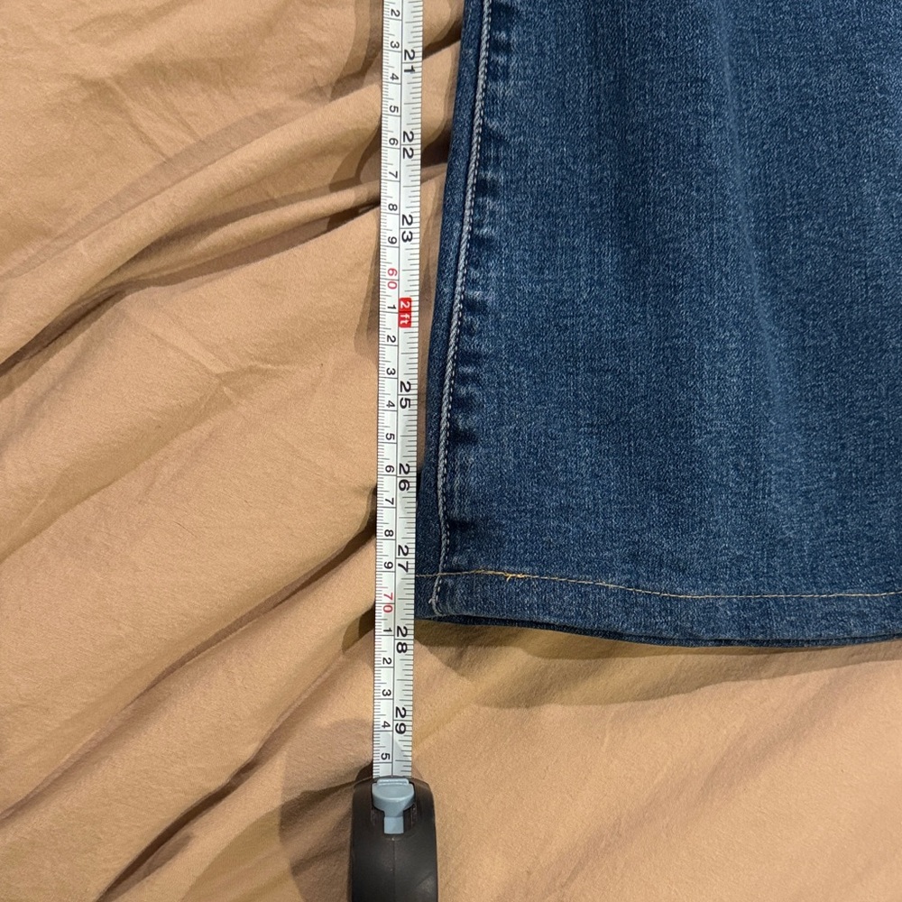 Abercrombie & Fitch Dark Blue Flare Jeans - Picture 5 of 6